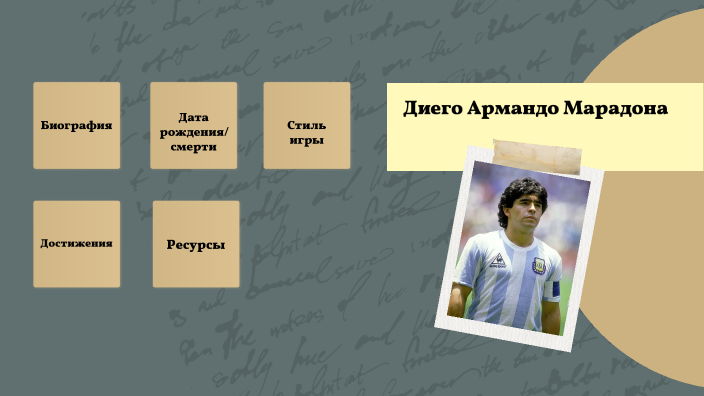 Диего Армандо Марадона by Svetlana Zagulyaeva on Prezi