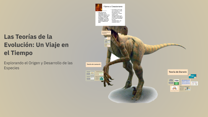 Las Teorías de la Evolución: Un Viaje en el Tiempo by carol vega on Prezi