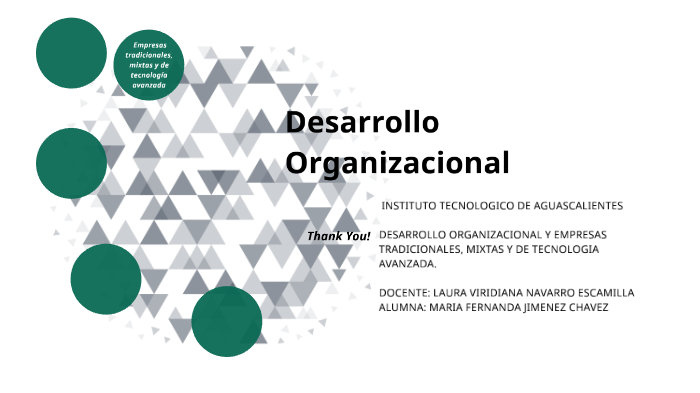 Diagnóstico Organizacional y Empresas tradicionales, mixtas y de ...