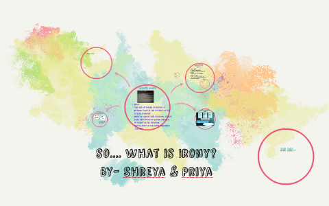 Shreya Ramanathan What's Irony? by shreya ramanathan on Prezi