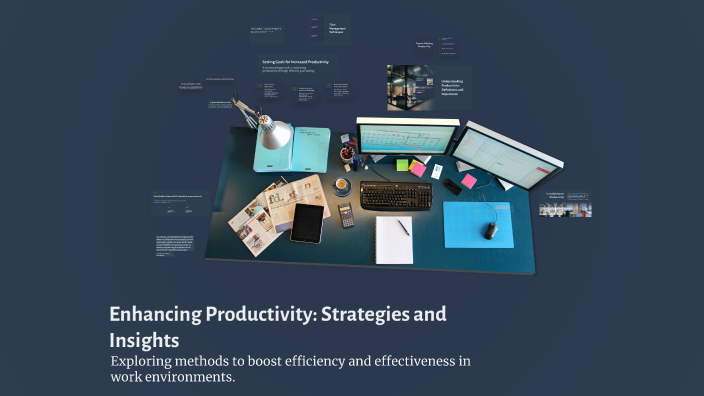 Enhancing Productivity: Strategies and Insights by Israe Dahman on Prezi