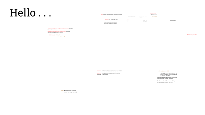 Preparing for My PhD Interview by MReza Emrahpour on Prezi