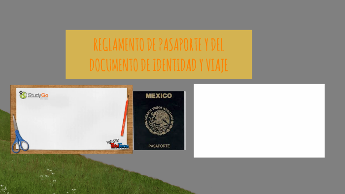 REGLAMENTO DE PASAPORTE Y DEL OCUMENTO DE IDENTIDAD Y VIAJE by MIGUEL