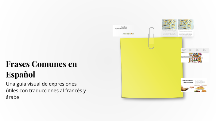 Frases Comunes en Español by Lucas Alvarez on Prezi