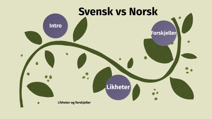 Sammenligning av språk by Linnea Hoff on Prezi