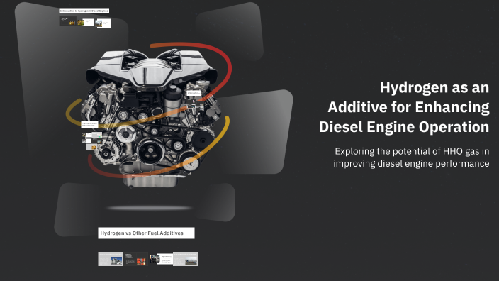 Hydrogen as an Additive for Enhancing Diesel Engine Operation by ...