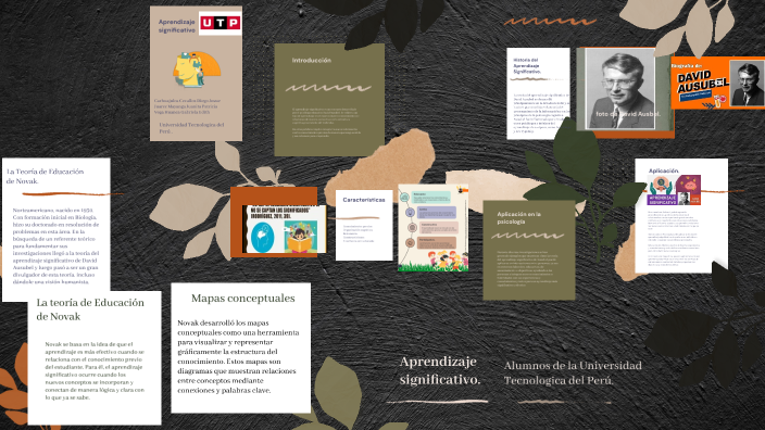 Aprendizaje Significativo by diego carhuajulca on Prezi