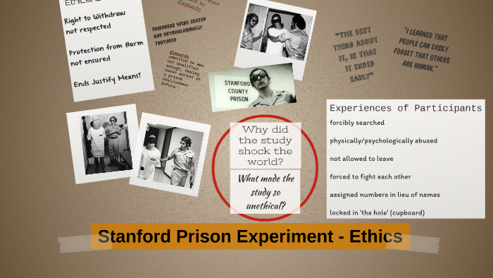 stanford prison experiment ethical concerns