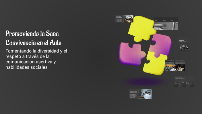 Promoviendo la Sana Convivencia en el Aula by Xavier Jara Muñoz on Prezi