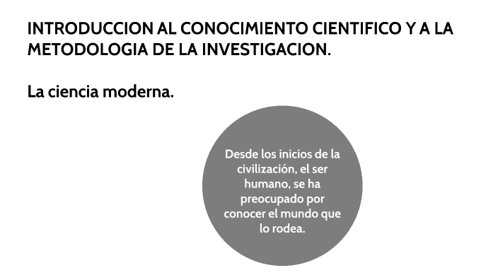 Introduccion al conocimiento cientifico y a la metodologia de la ...