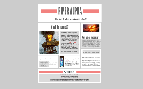 what caused the piper alpha disaster