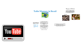 Brazil Table Manners By Lucero Lopez