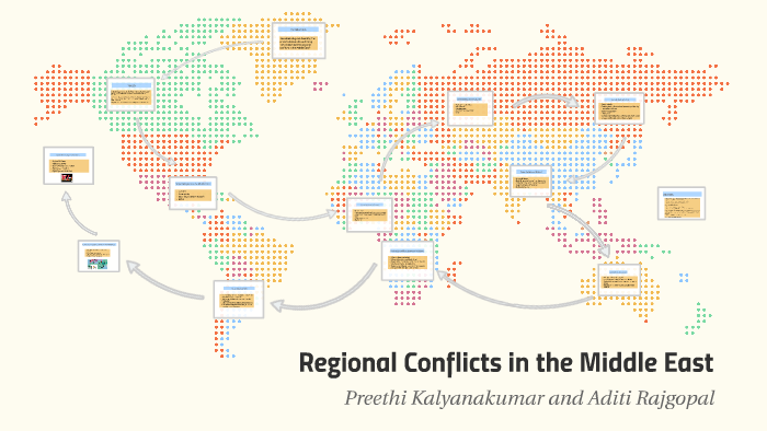 Regional Conflicts In The Middle East By Preethi Ka