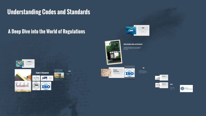 Understanding Codes and Standards by Ahmed Samir on Prezi