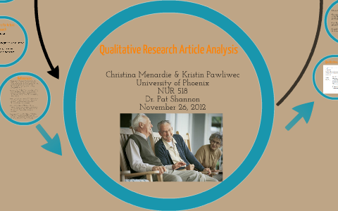 Qualitative Research Article Analysis by Christina Menardie on Prezi