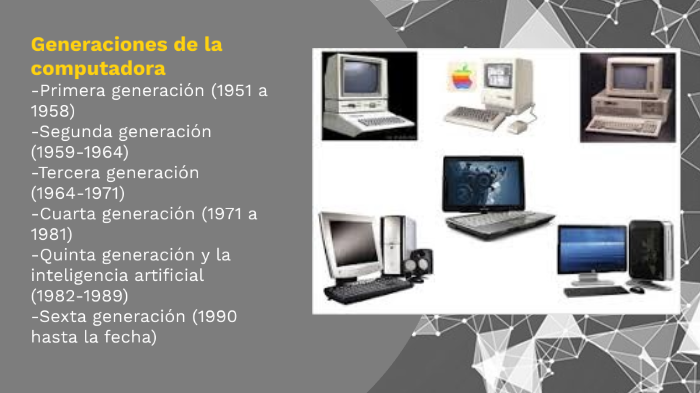 Generaciones de los computadores by pedro feria on Prezi Next