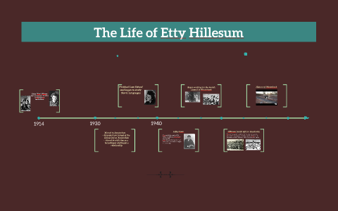 The Life of Etty Hillesum by Mary Etchison on Prezi