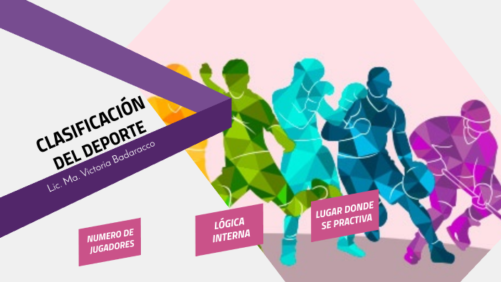 clasificacion de deporte by Victoria Badaracco on Prezi