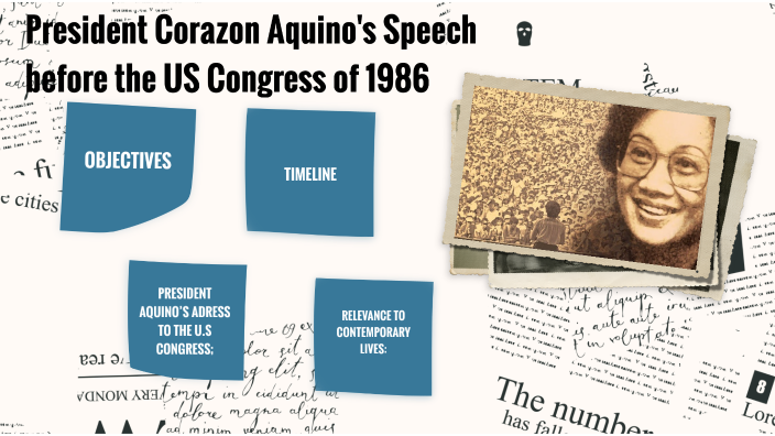 President Corazon Aquino Speech By Mary Shenna Villaber On Prezi