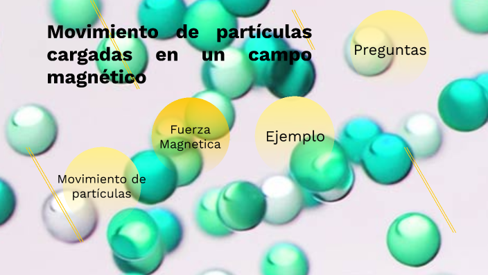 Movimiento de partículas cargadas en un campo magnético by Jonathan