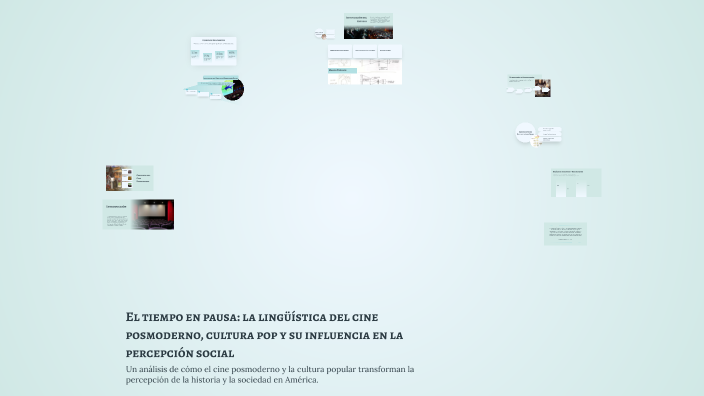 El tiempo en pausa: la lingüística del cine posmoderno, cultura pop y ...