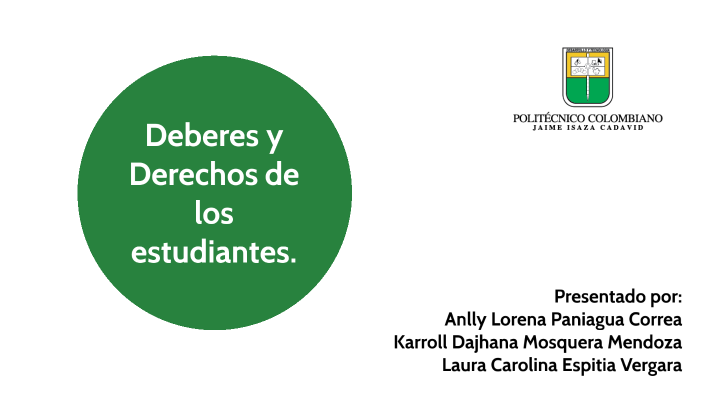 Derechos Y Deberes By Laura Espitia On Prezi