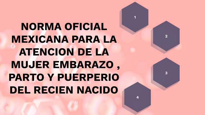 NOMRMA OFICIAL MEXICANA PARA LA ATENCION DE LA MUJER EMBARAZO , PARTO Y
