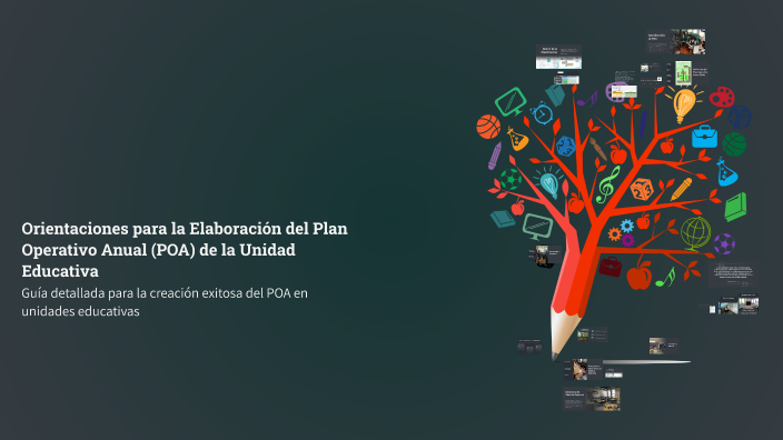 Orientaciones para la Elaboración del Plan Operativo Anual (POA) de la ...