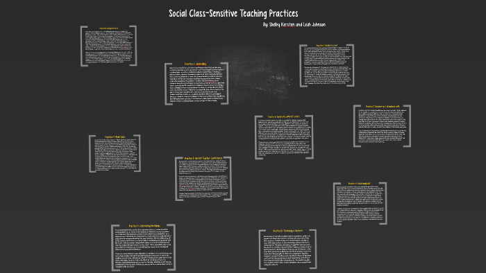 Social Class Sensitive Teaching Practices by Shelby Kersten on Prezi