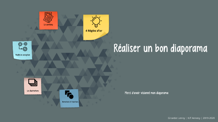 Realiser Un Bon Diaporama By Lenny Girardot