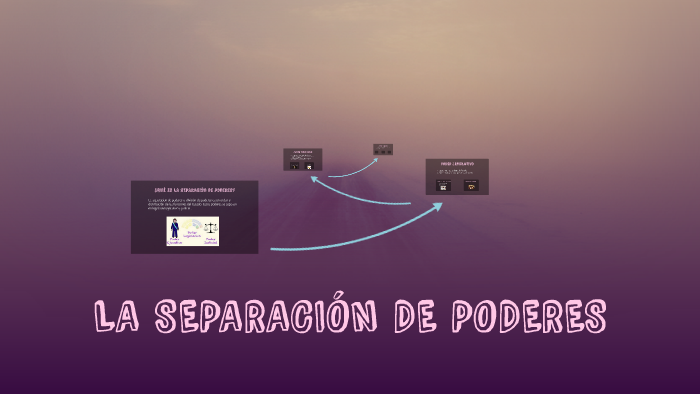 LA SEPARACIÓN DE PODERES by Maria Gómez on Prezi