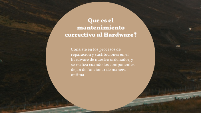 Mantenimiento correctivo AL HW Y SW by Kamila Salas on Prezi