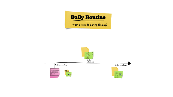 Daily routine by Renata Gonçalves on Prezi