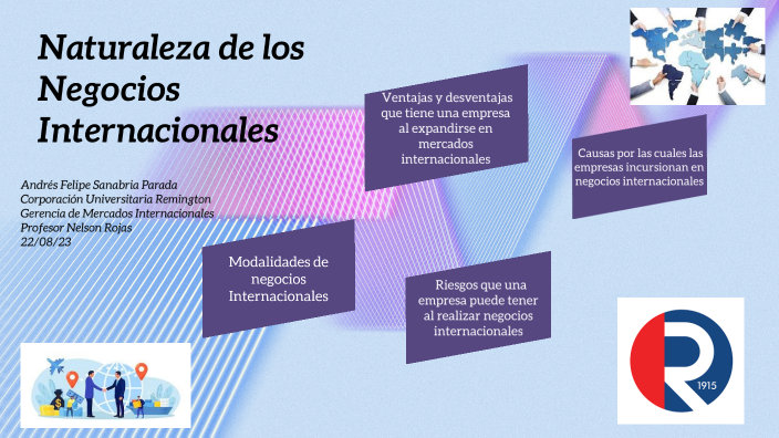 Naturaleza de los negocios internacionales by felipe sanabria on Prezi