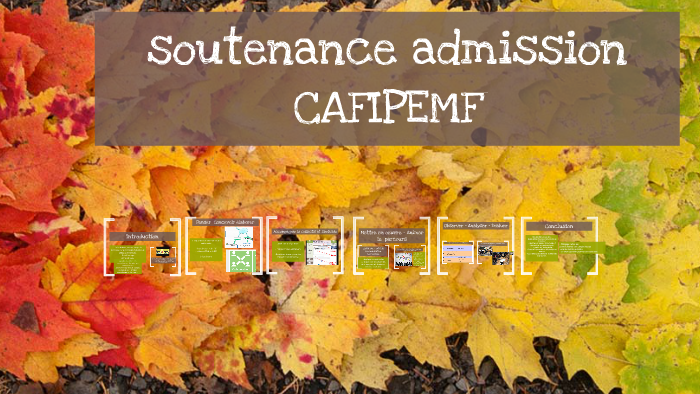 Oral admission CAFIPEMF by sandrine auriau on Prezi