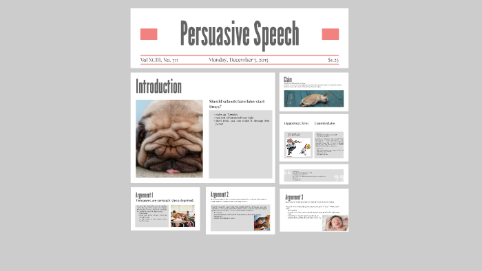 Persuasive Speech by Samantha Aeschliman on Prezi