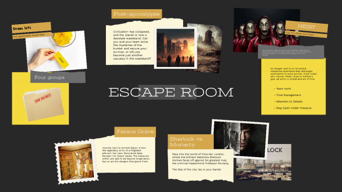 ESCAPE ROOM by Yutong Pi on Prezi