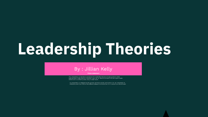Leadership Theories by Jill Kelly on Prezi