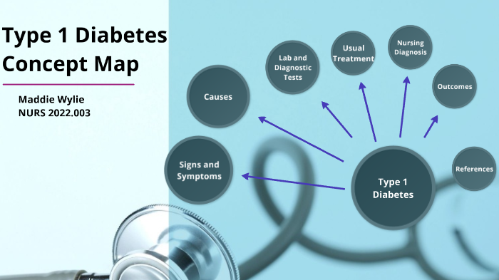 Diabetes Concept Map by Maddie Wylie