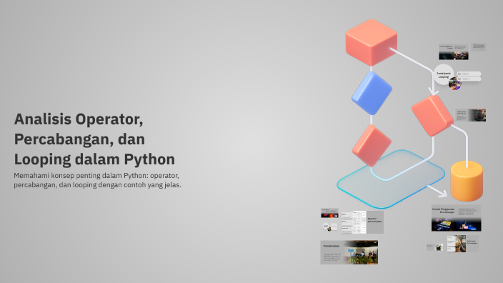 Analisis Operator, Percabangan, dan Looping dalam Python by rembulan ...