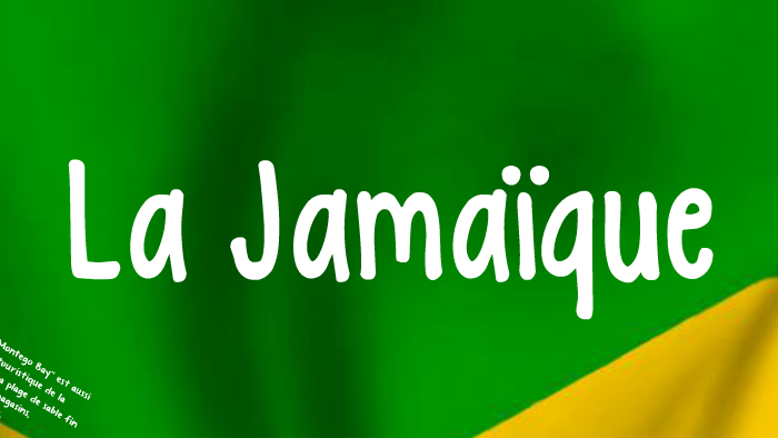Pour l'intérieur la belle Jamaïque-Cerise exelenter goût!