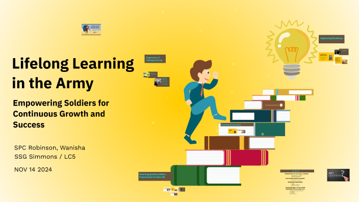 Lifelong Learning in the Army by wanisha robinson on Prezi