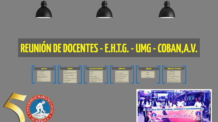 REUNION DE DOCENTES - ESCUELA DE HOTELERIA - UMG by Jose Efrain Perez ...