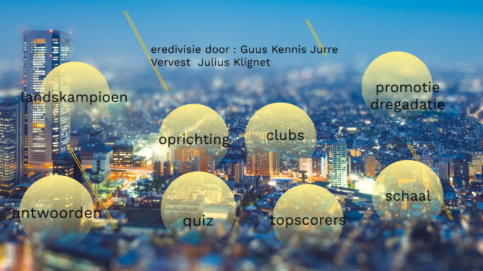 Eredivisie By Groep Acht