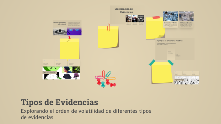 Tipos de Evidencias by Dayana Mishel Guachi Saquinga on Prezi