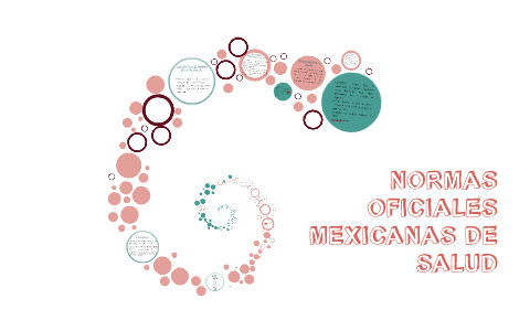 NORMAS OFICIALES MEXICANAS DE SALUD By Sandra Cruz Luna On Prezi