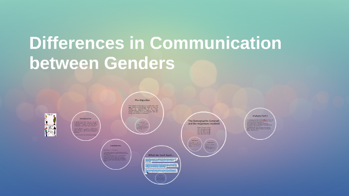 Differences In Gender Communication By Dhruv Suri