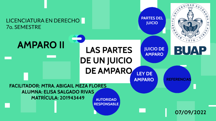 Las partes en un juicio de amparo by ELi LeoNa on Prezi