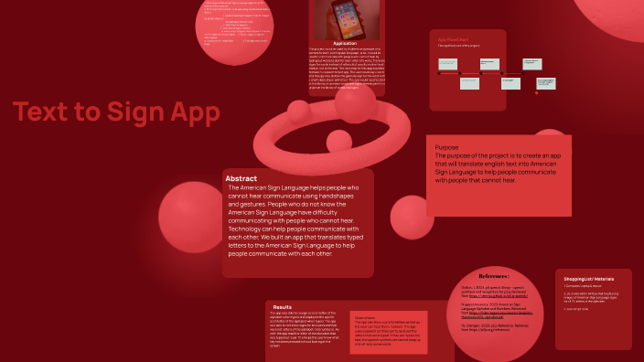 Texto Sign Text to Sign App by Sakastew Watt on Prezi