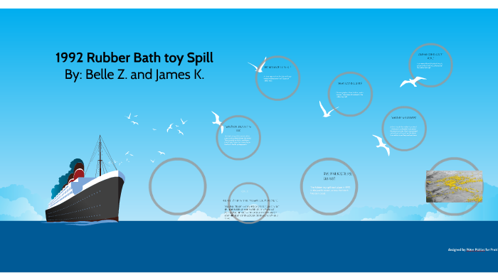 rubber spill bath toy